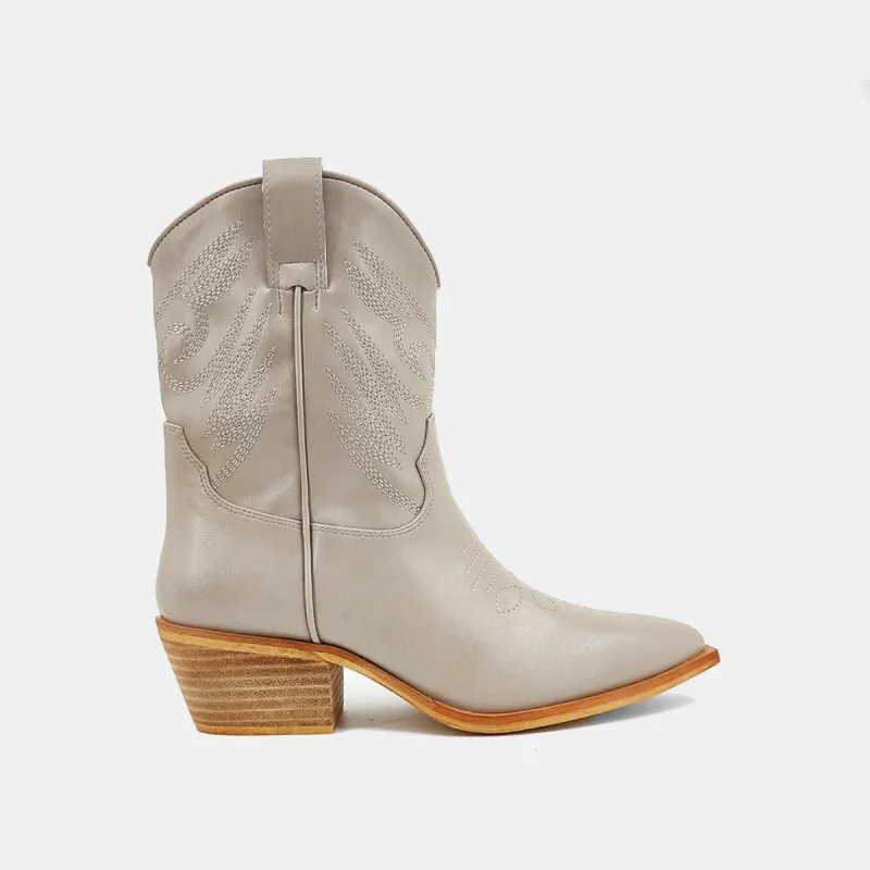 Zahara Boot | Taupe sold by Belletique