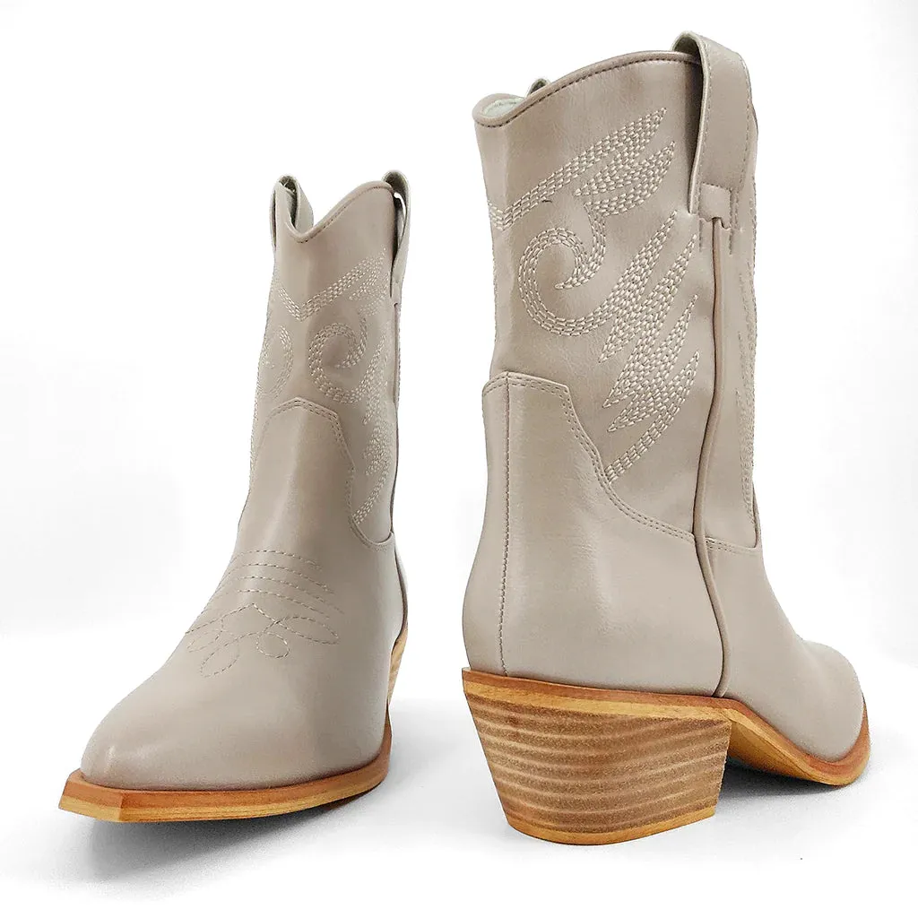 Zahara Boot | Taupe sold by Belletique product image thumbnail 3