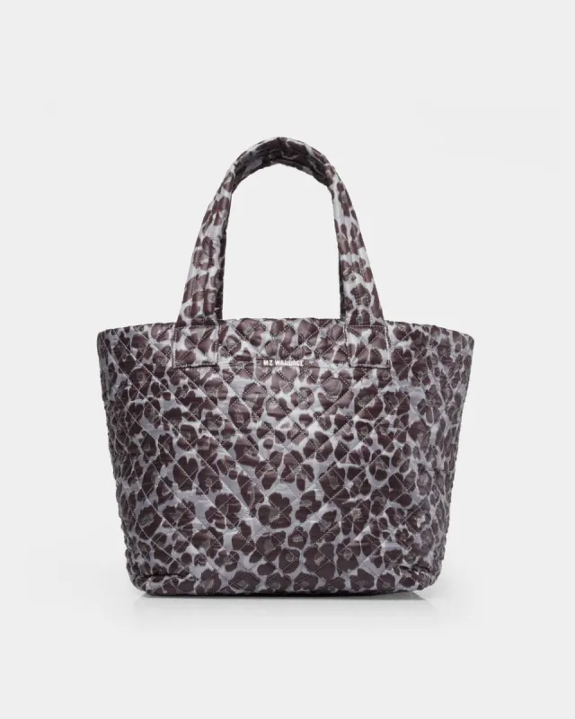 Medium Metro Tote | Magnet Leopard sold by Belletique