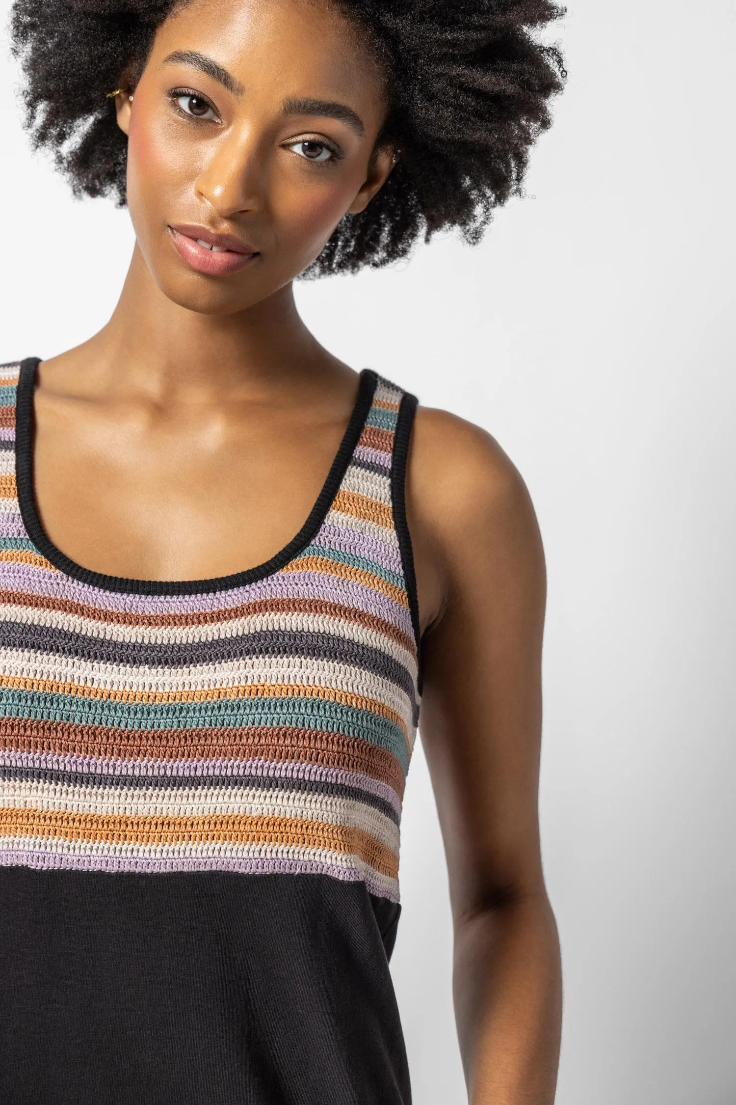 Crochet Maxi Dress | Black sold by Belletique product image thumbnail 2