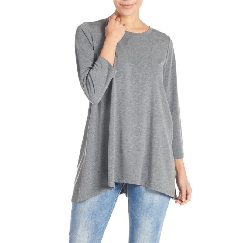 Essential Tunic | Grey sold by Belletique