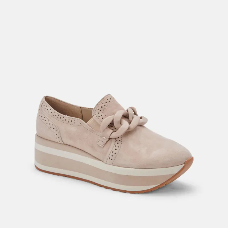 Jhenee Sneakers | Dune Suede sold by Belletique