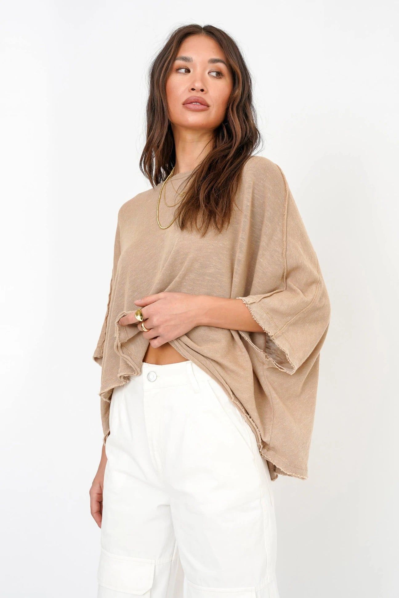 Carrie Textured Tee sold by Belletique product image thumbnail 4