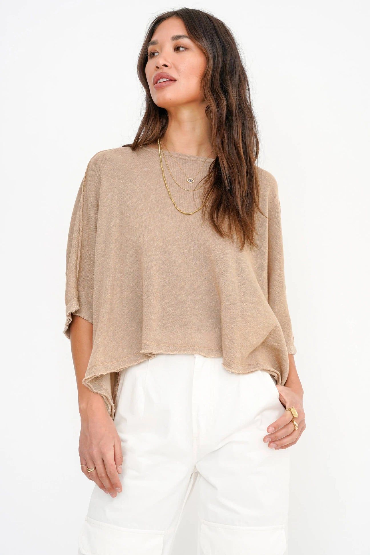 Carrie Textured Tee sold by Belletique product image thumbnail 2