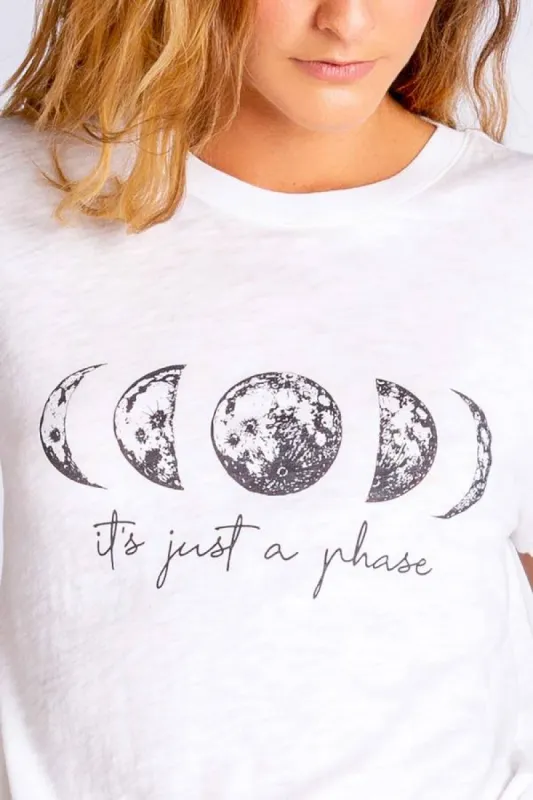 Moon Phase Short Sleeve Tee sold by Belletique