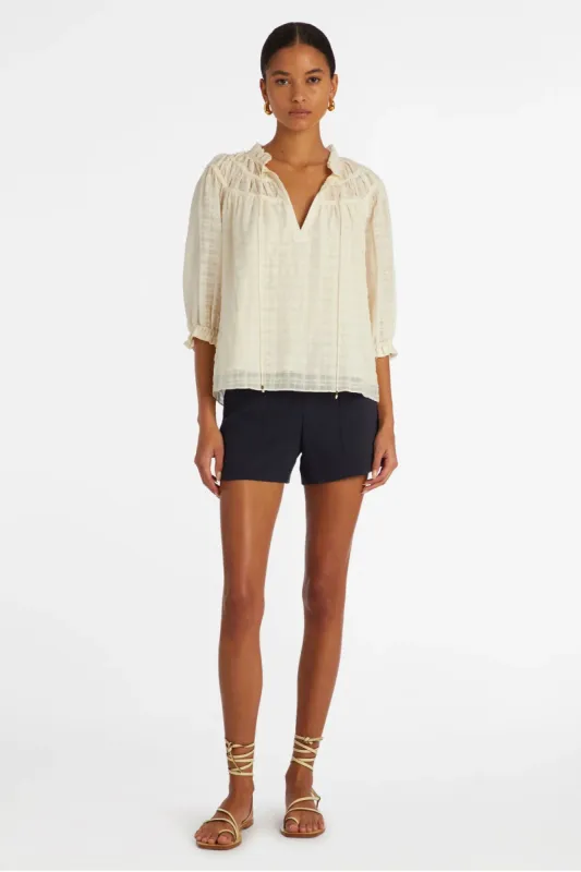 Finley Top | Whitecap sold by Belletique