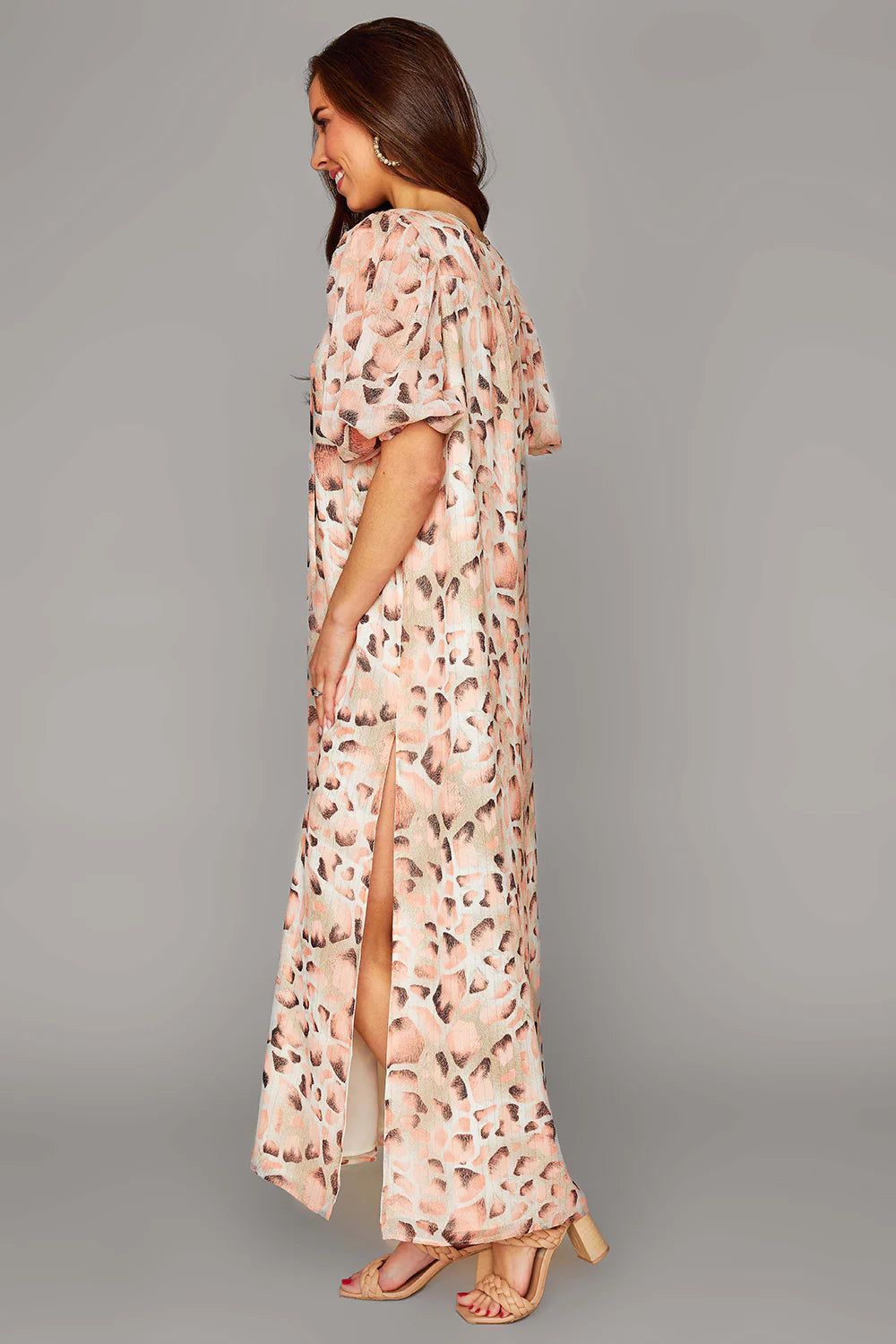 Pamela Caftan Maxi Dress | Shell sold by Belletique product image thumbnail 4