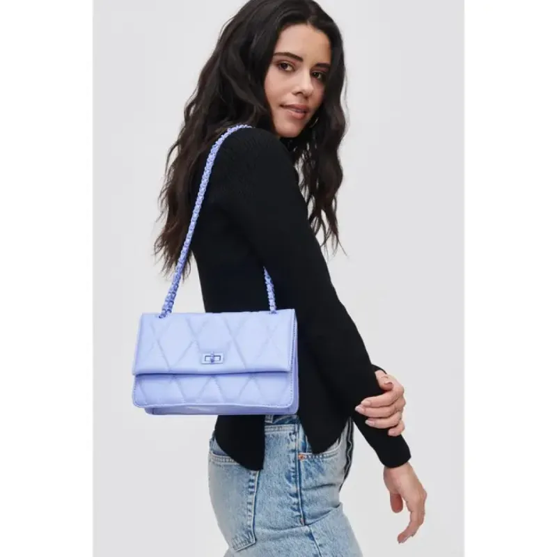Yelena Crossbody | Periwinkle sold by Belletique