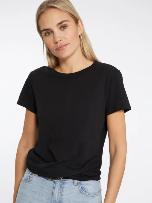 Highstreet Tee | Black sold by Belletique