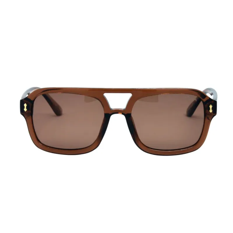 Royal Sunglasses | Taupe + Brown Polarized sold by Belletique