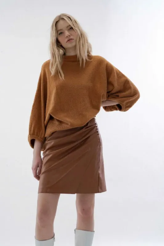 Bettany Copper Sweater sold by Belletique