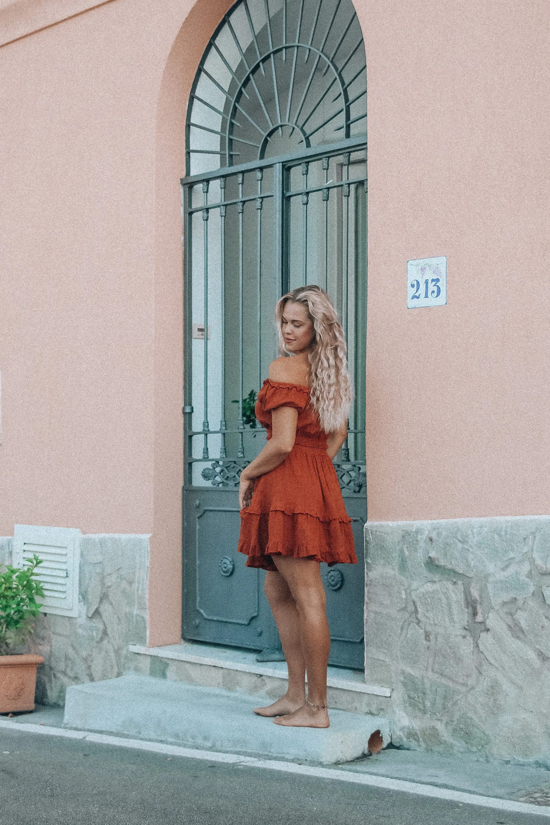 Daisy Crop Top - Rust sold by Tropical Dream product image thumbnail 4