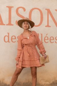 Lily Mini Dress - Dusty Pink sold by Tropical Dream