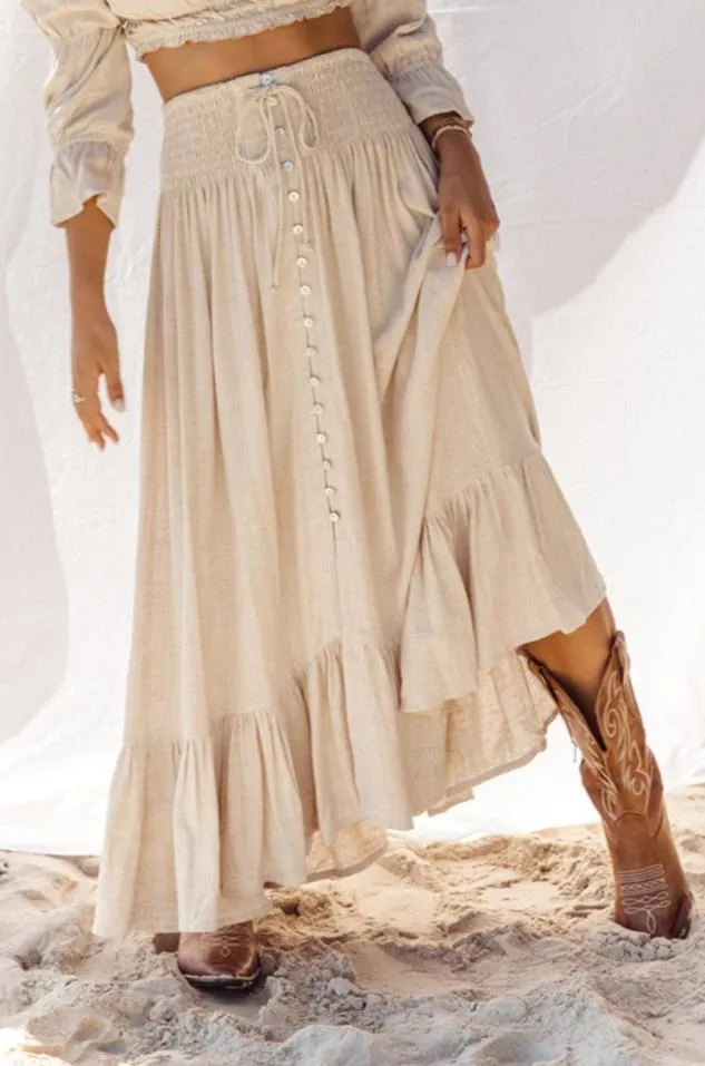 Island Skirt - Sand sold by Tropical Dream