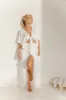 Lagoon Wrap Skirt - White Pearl (Lined Inside) sold by Tropical Dream