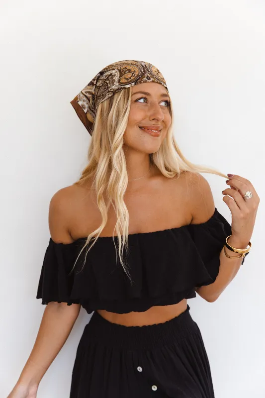 Mary Crop - Black sold by Tropical Dream