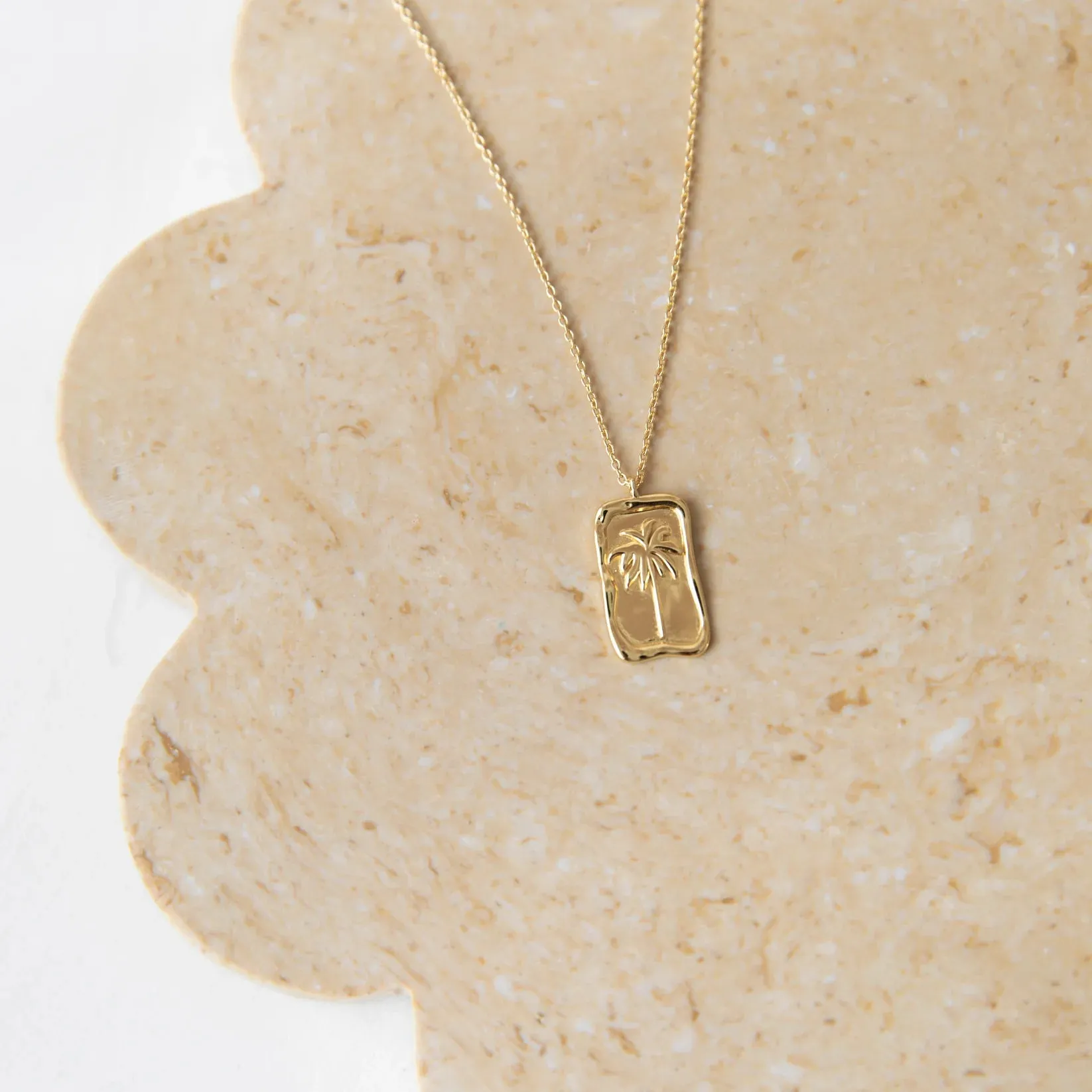 Calm Your Palm Necklace sold by Tropical Dream product image thumbnail 2