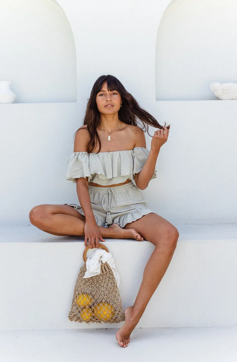 Mary Shorts - Pistachio sold by Tropical Dream product image thumbnail 4