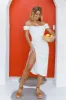 Sheba Midi Dress - White sold by Tropical Dream