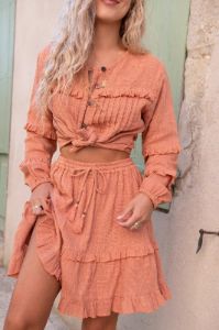 Lizzy Shirt - Dusty Pink sold by Tropical Dream