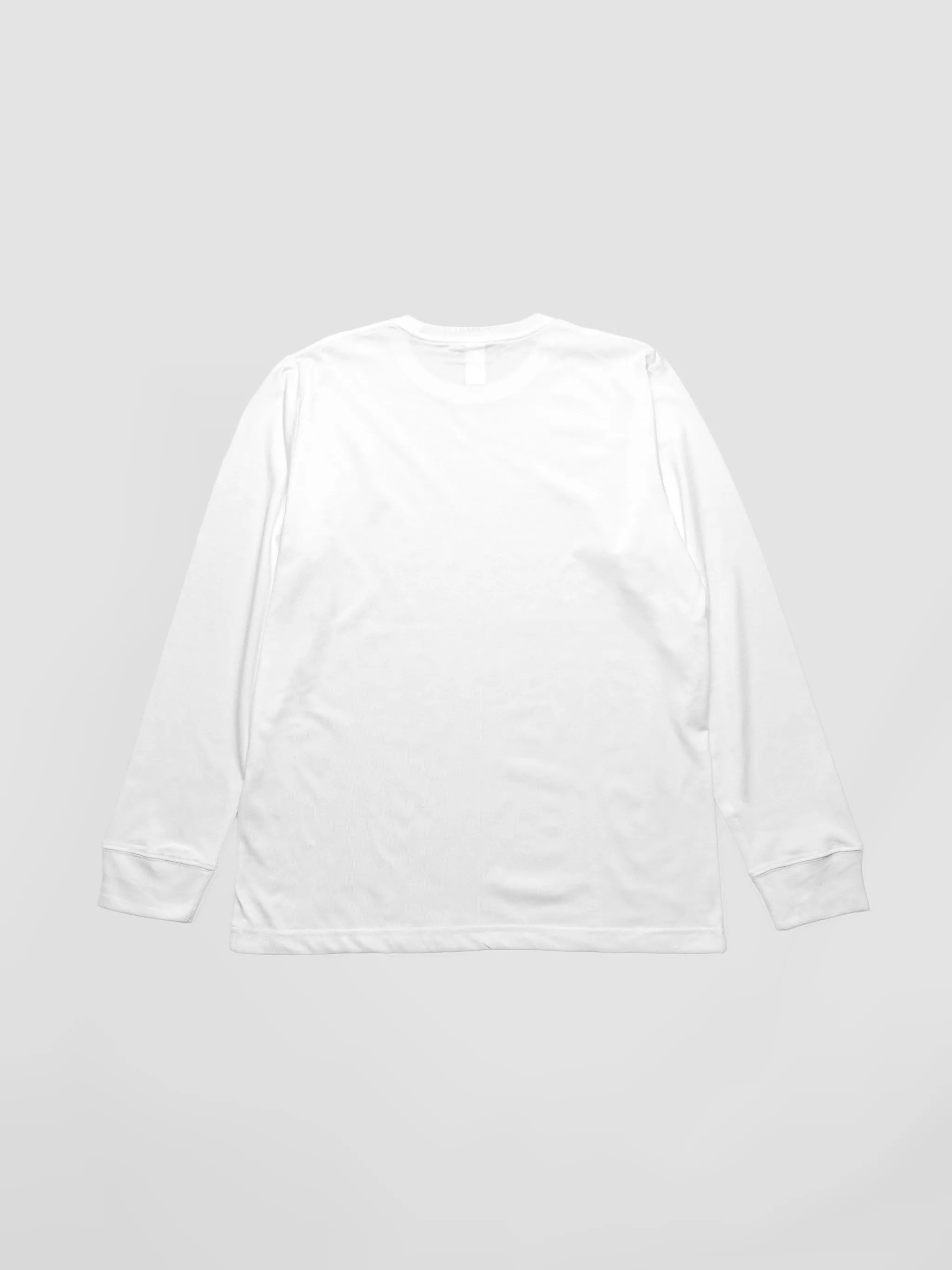 BLANK - Standard Fit Long Sleeve White - v2 sold by ADAPTURE product image thumbnail 2