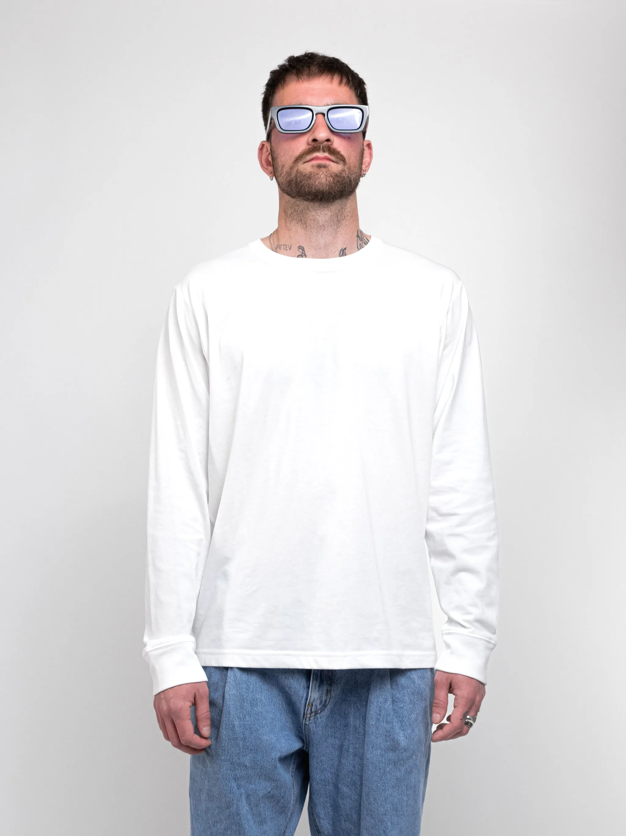 Standard Fit Long Sleeve White - v2 sold by ADAPTURE
