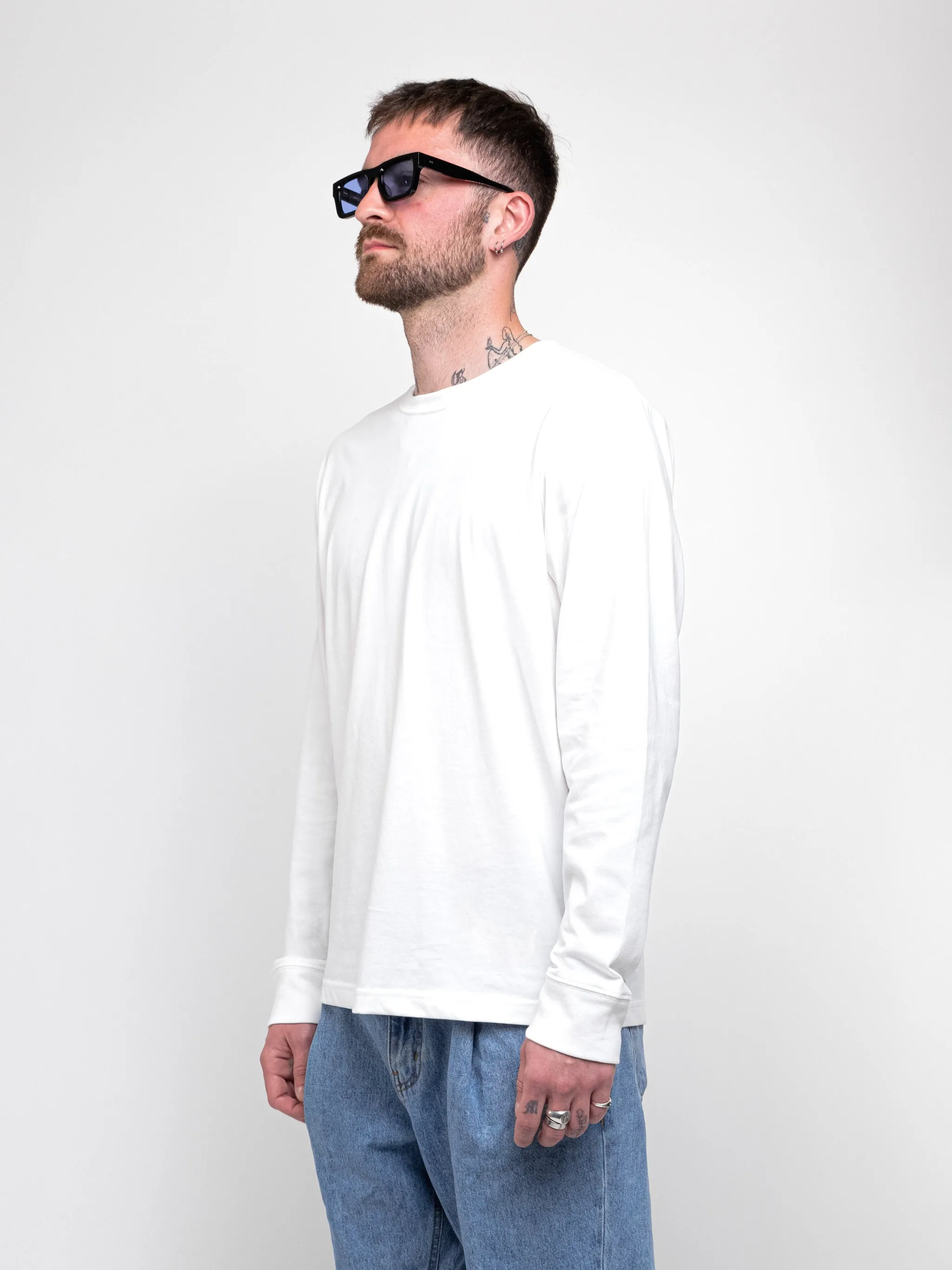 Standard Fit Long Sleeve White - v2 sold by ADAPTURE product image thumbnail 2
