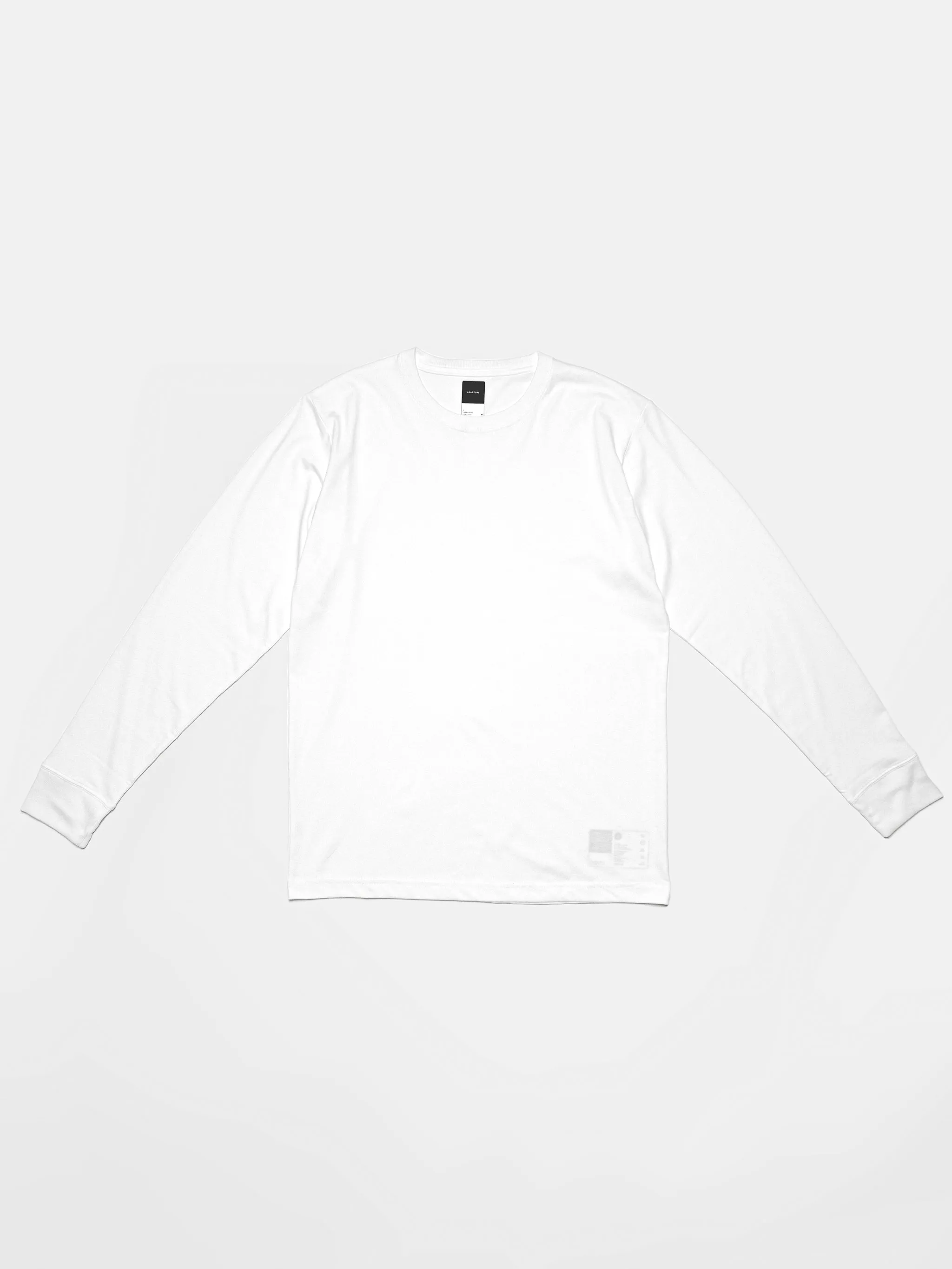 Slim Fit Long Sleeve White - v2 sold by ADAPTURE product image thumbnail 4