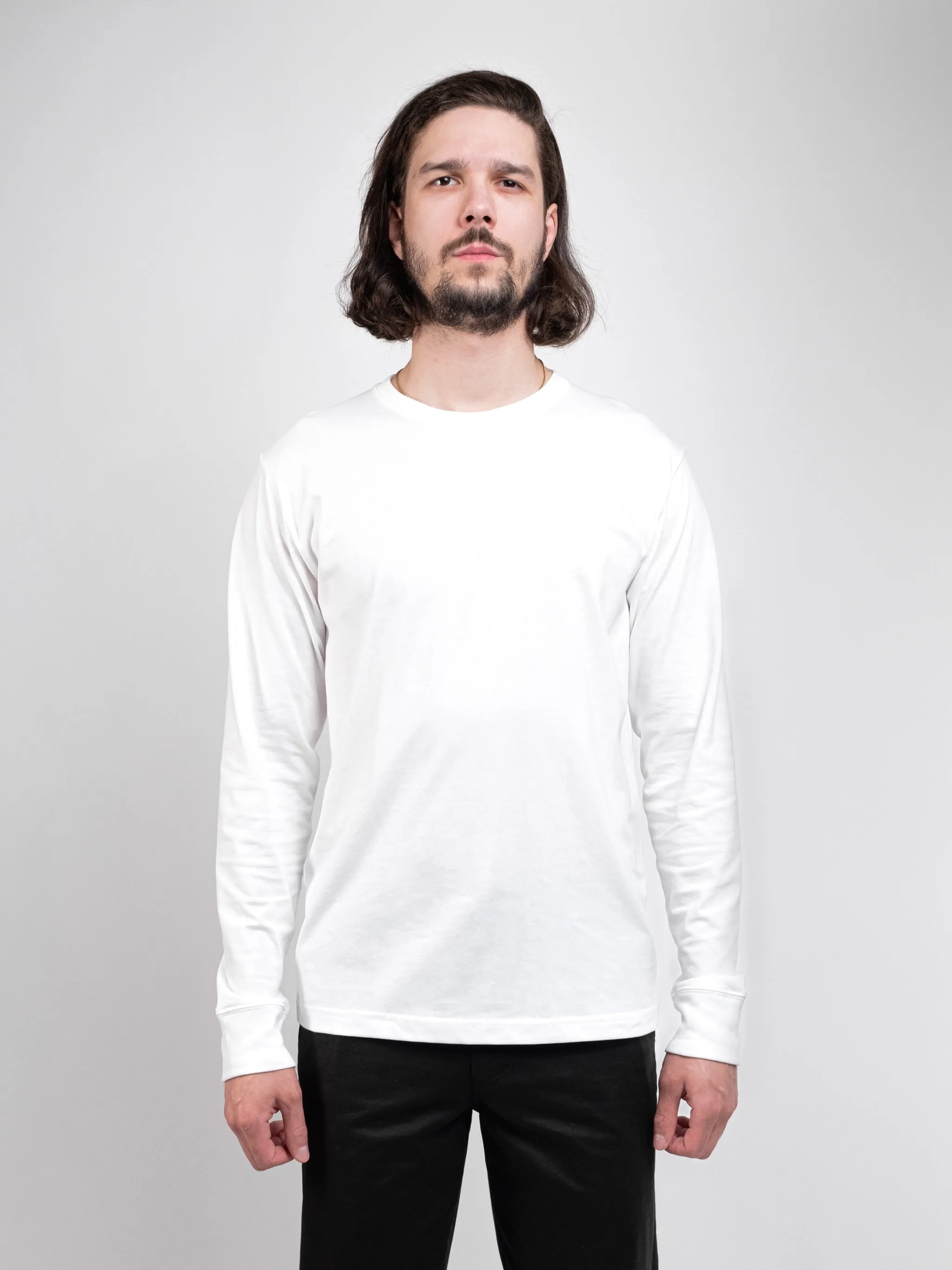 Slim Fit Long Sleeve White - v2 sold by ADAPTURE
