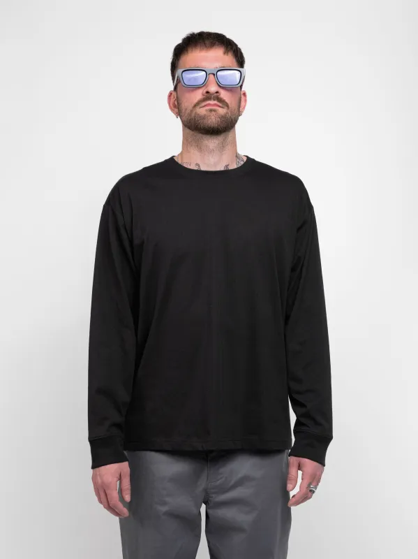 Relaxed Fit Long Sleeve Black - v2 sold by ADAPTURE