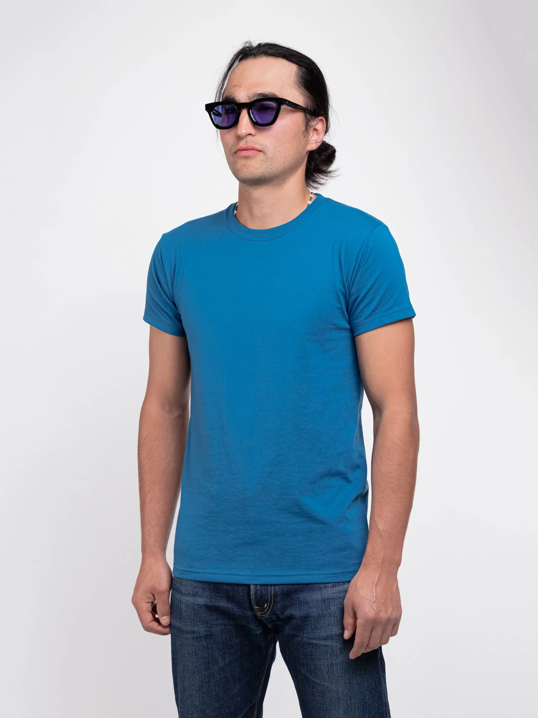 Slim Fit T-Shirt Lyons Blue - v2 sold by ADAPTURE product image thumbnail 2