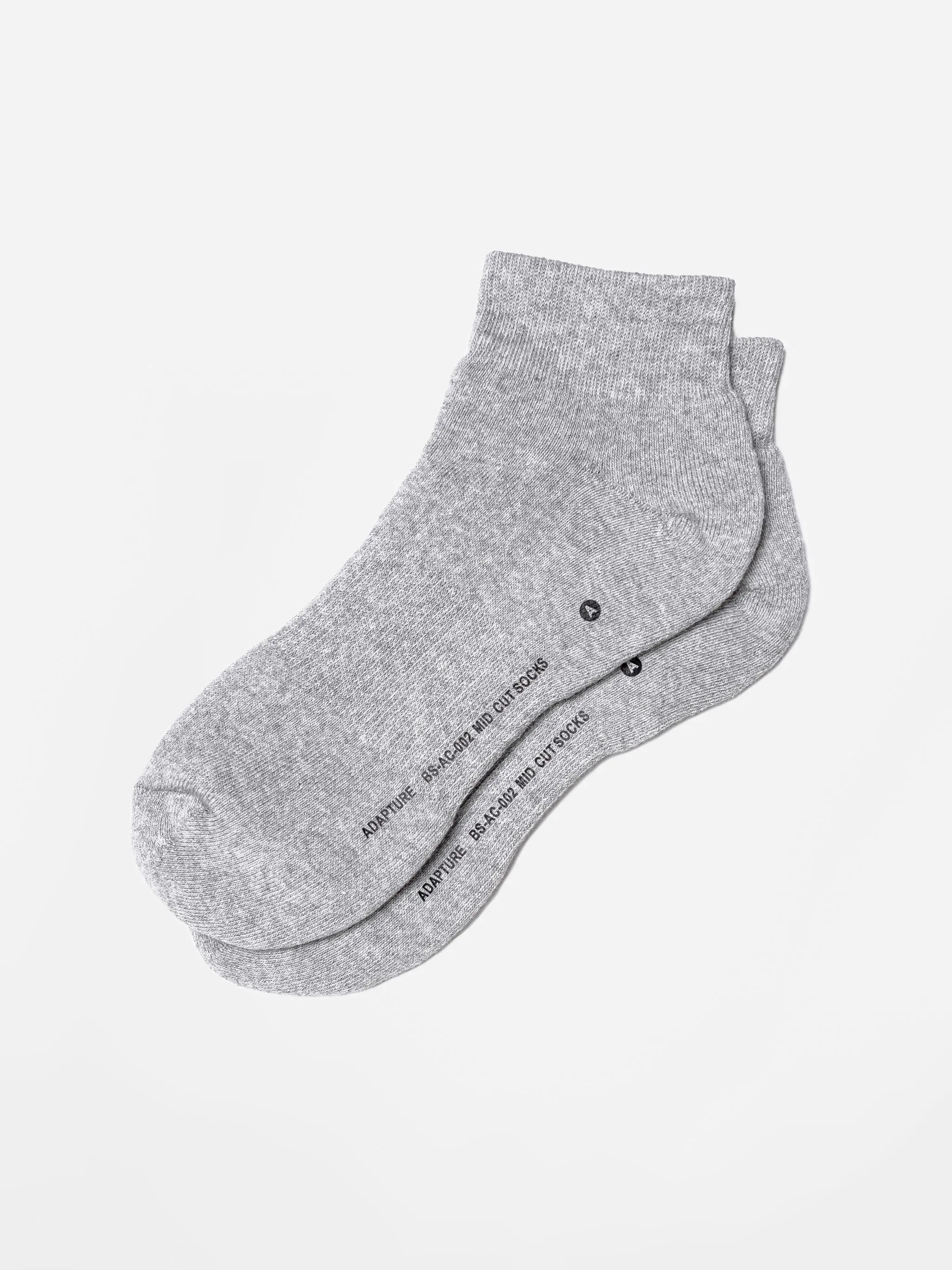 Mid Cut Socks Heather Gray sold by ADAPTURE
