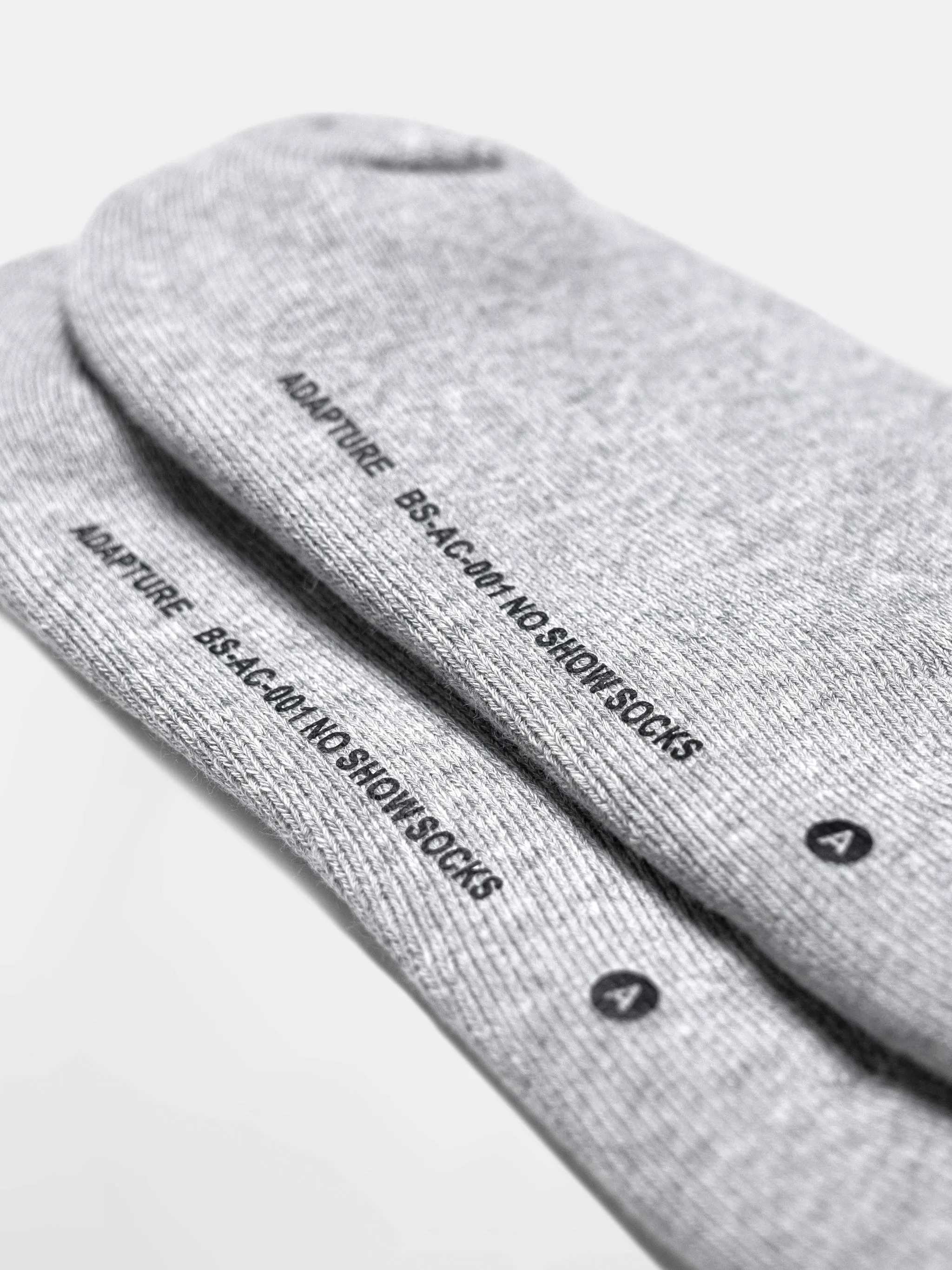 No Show Socks Heather Gray sold by ADAPTURE product image thumbnail 2