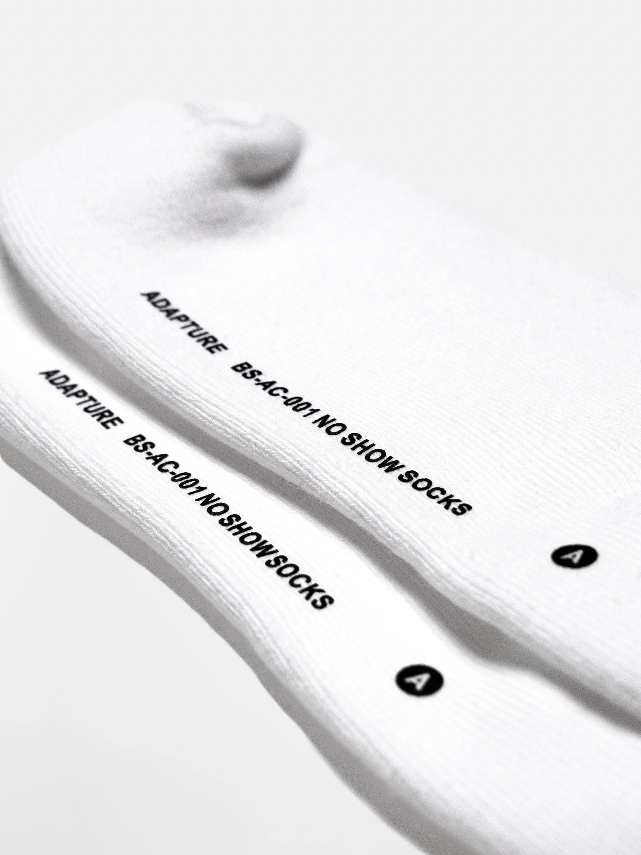 No Show Socks White sold by ADAPTURE product image thumbnail 2