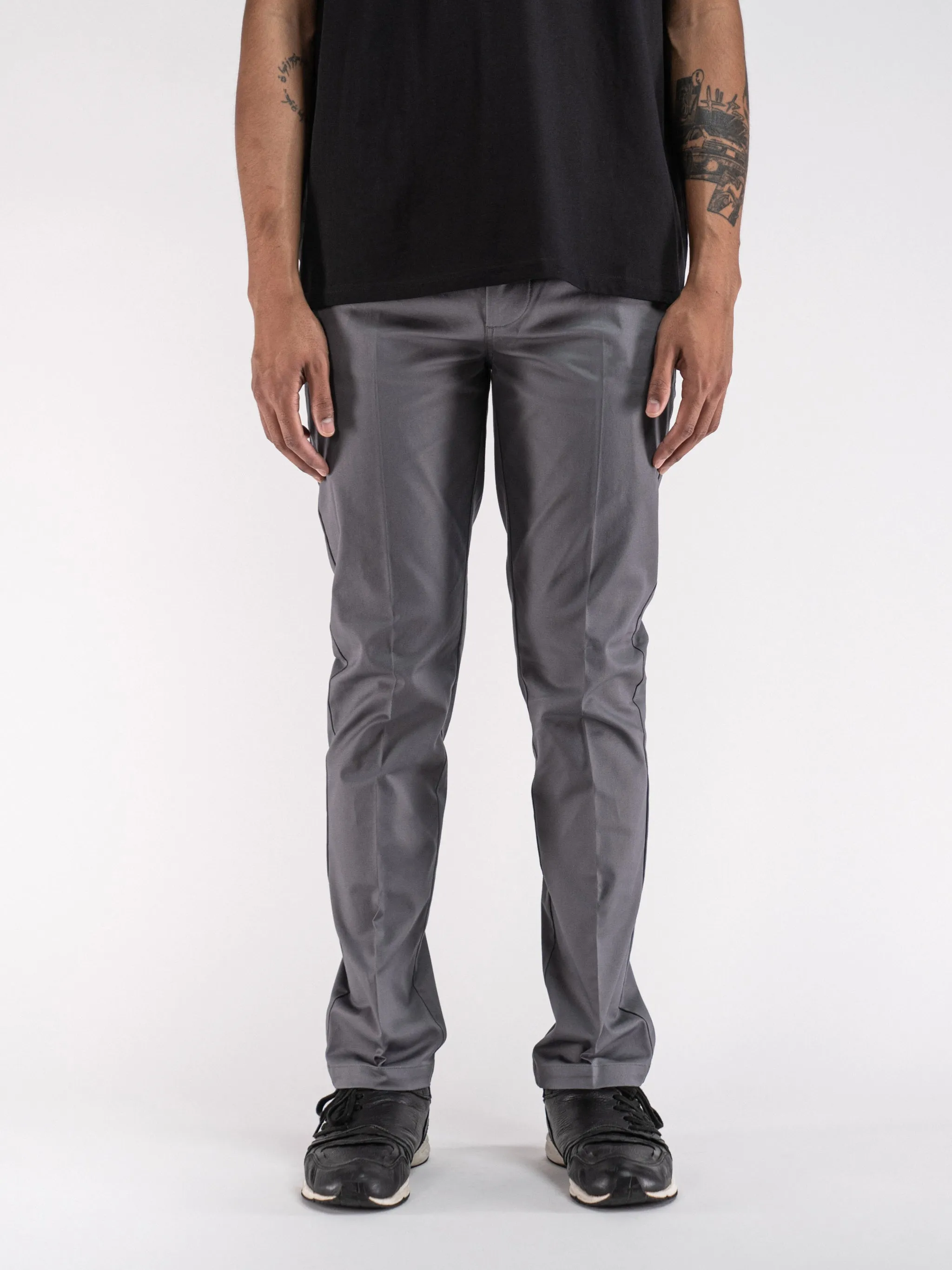 Slim Fit Chino Pant Charcoal Gray sold by ADAPTURE