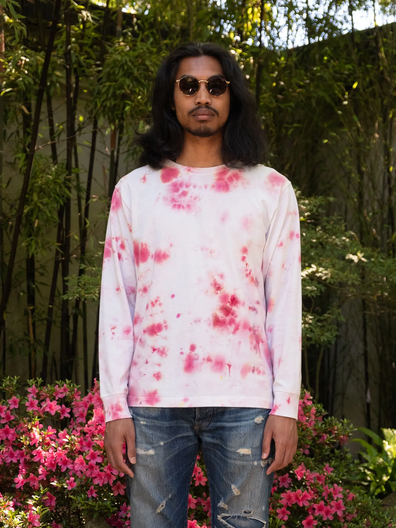 Tie Dye - Standard Fit Long Sleeve White sold by ADAPTURE