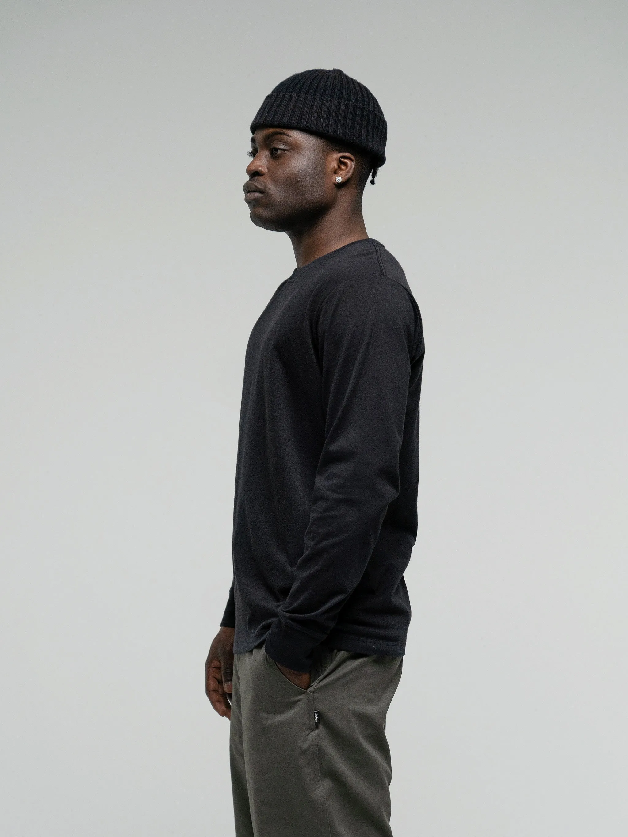 Slim Fit Long Sleeve Black sold by ADAPTURE product image thumbnail 2