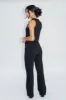 Wide Leg Lounge Pants Jet Black sold by Wildflo Studio