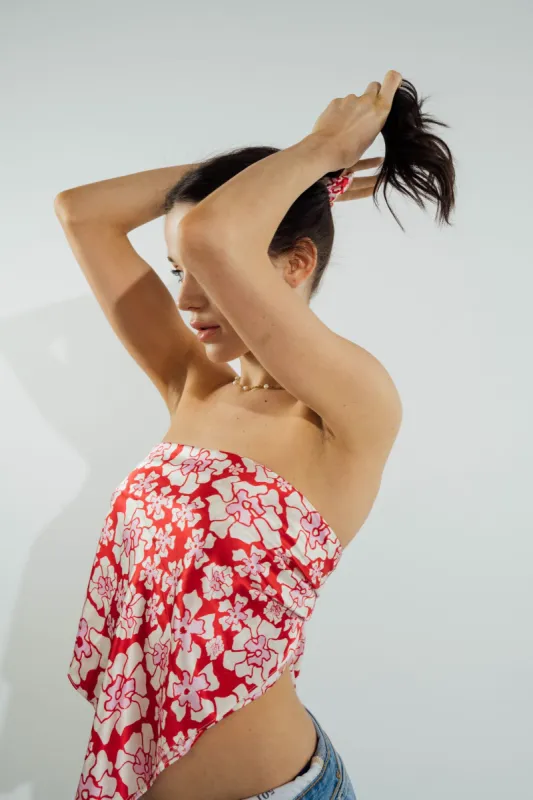 Cherry Blossom Silk Scarf sold by Wildflo Studio