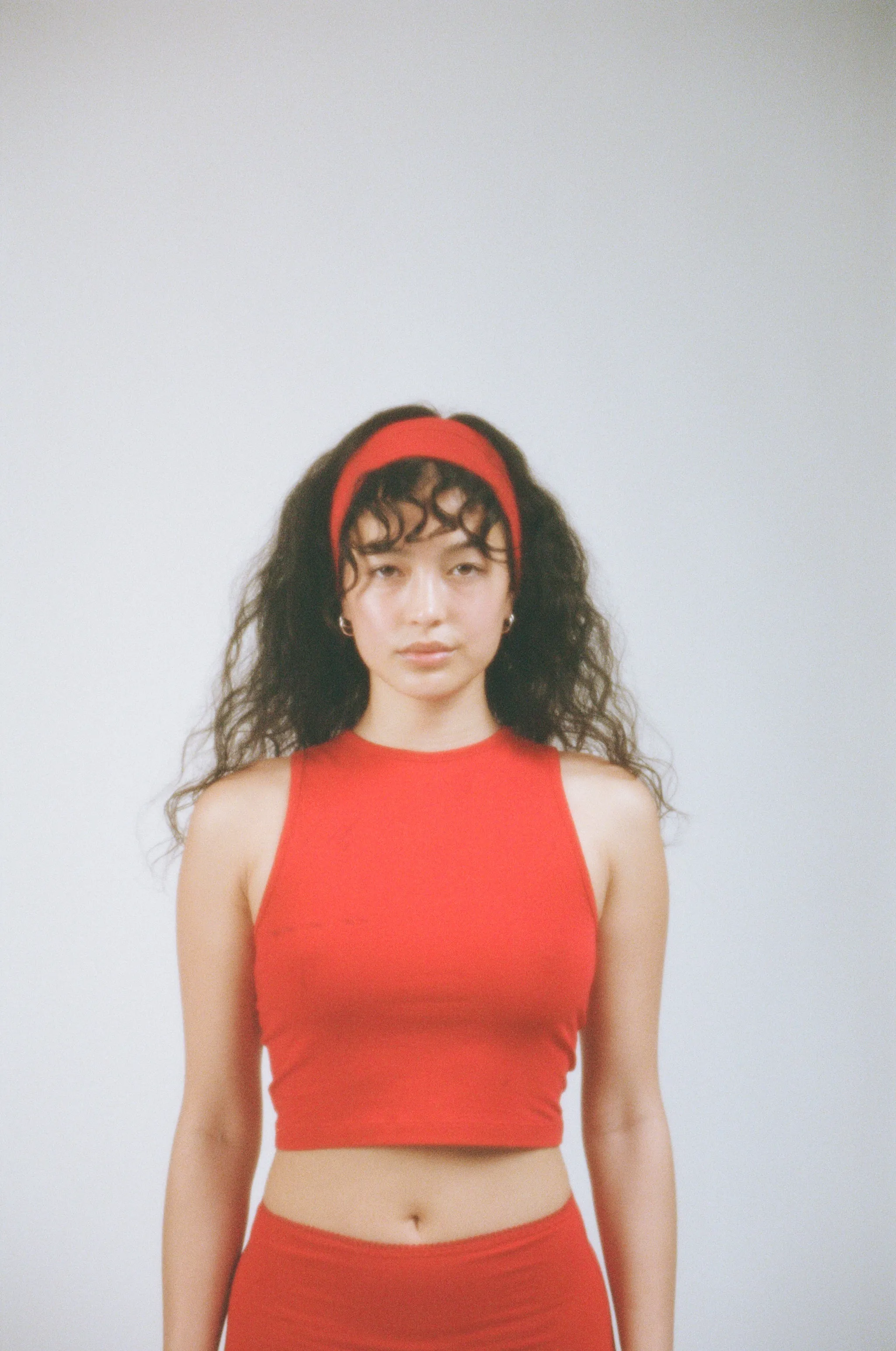 High Neck Tank Cherry Red sold by Wildflo Studio product image thumbnail 5