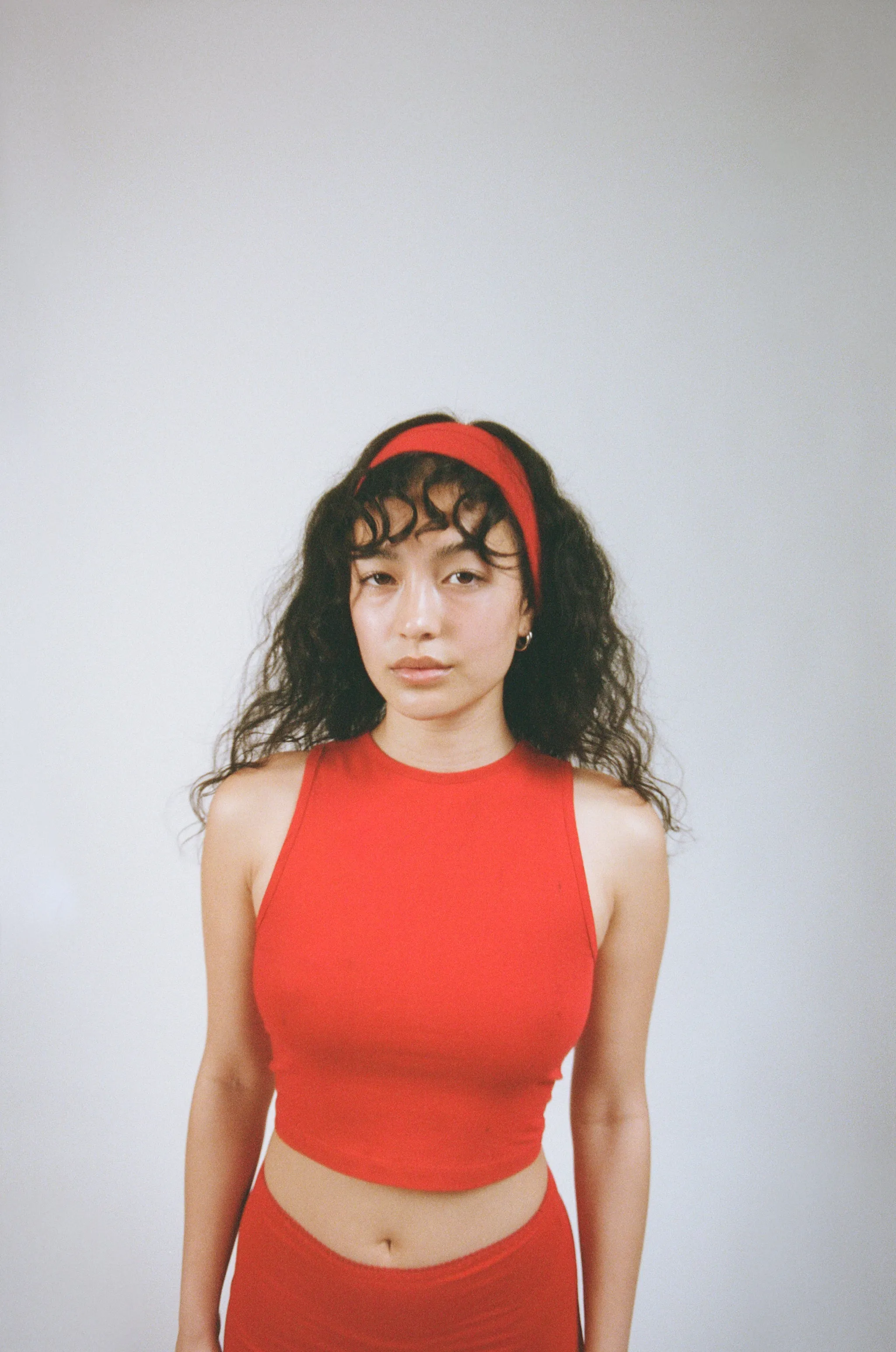 High Neck Tank Cherry Red sold by Wildflo Studio product image thumbnail 3