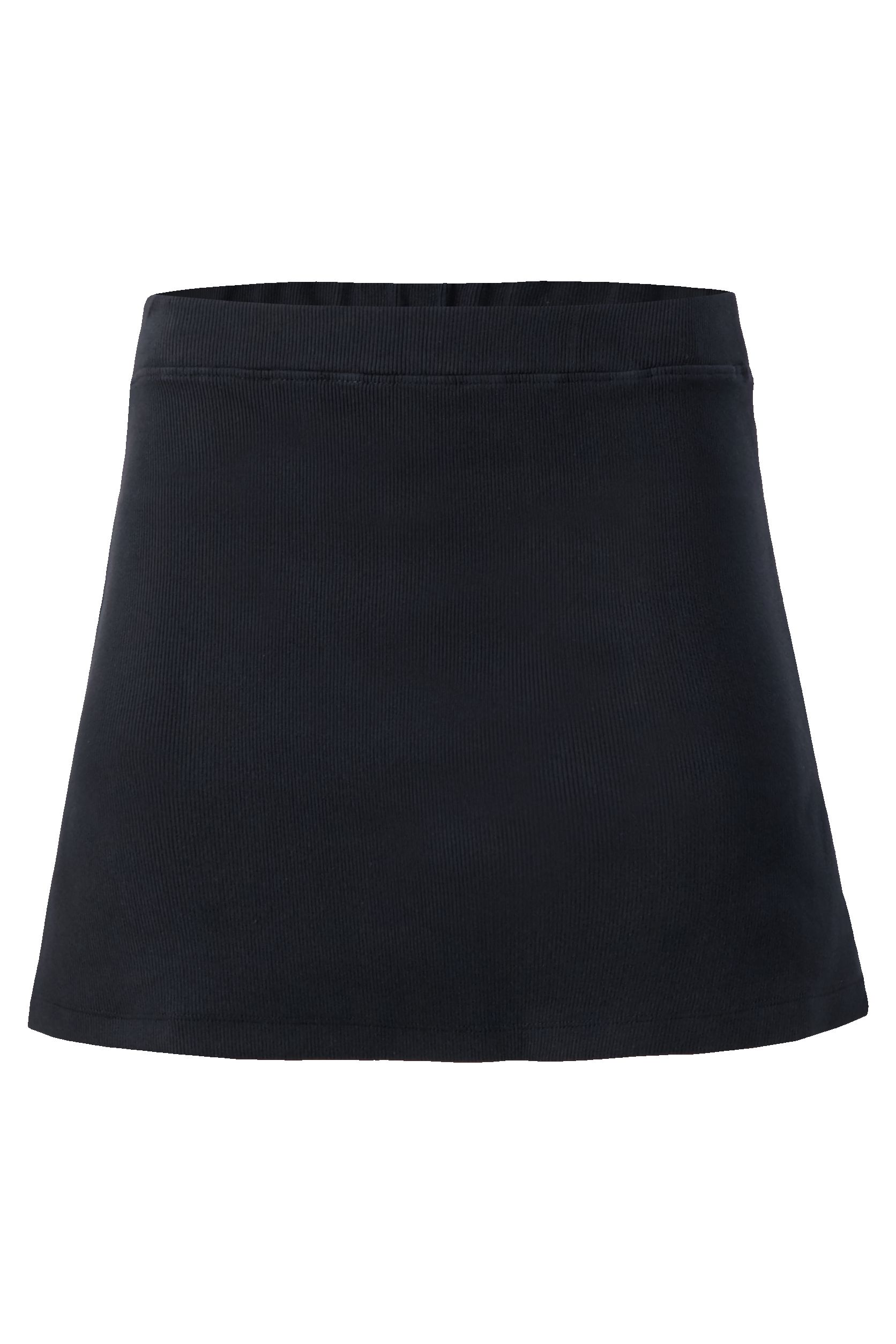 Ribbed Mini Skirt Jet Black sold by Wildflo Studio product image thumbnail 3