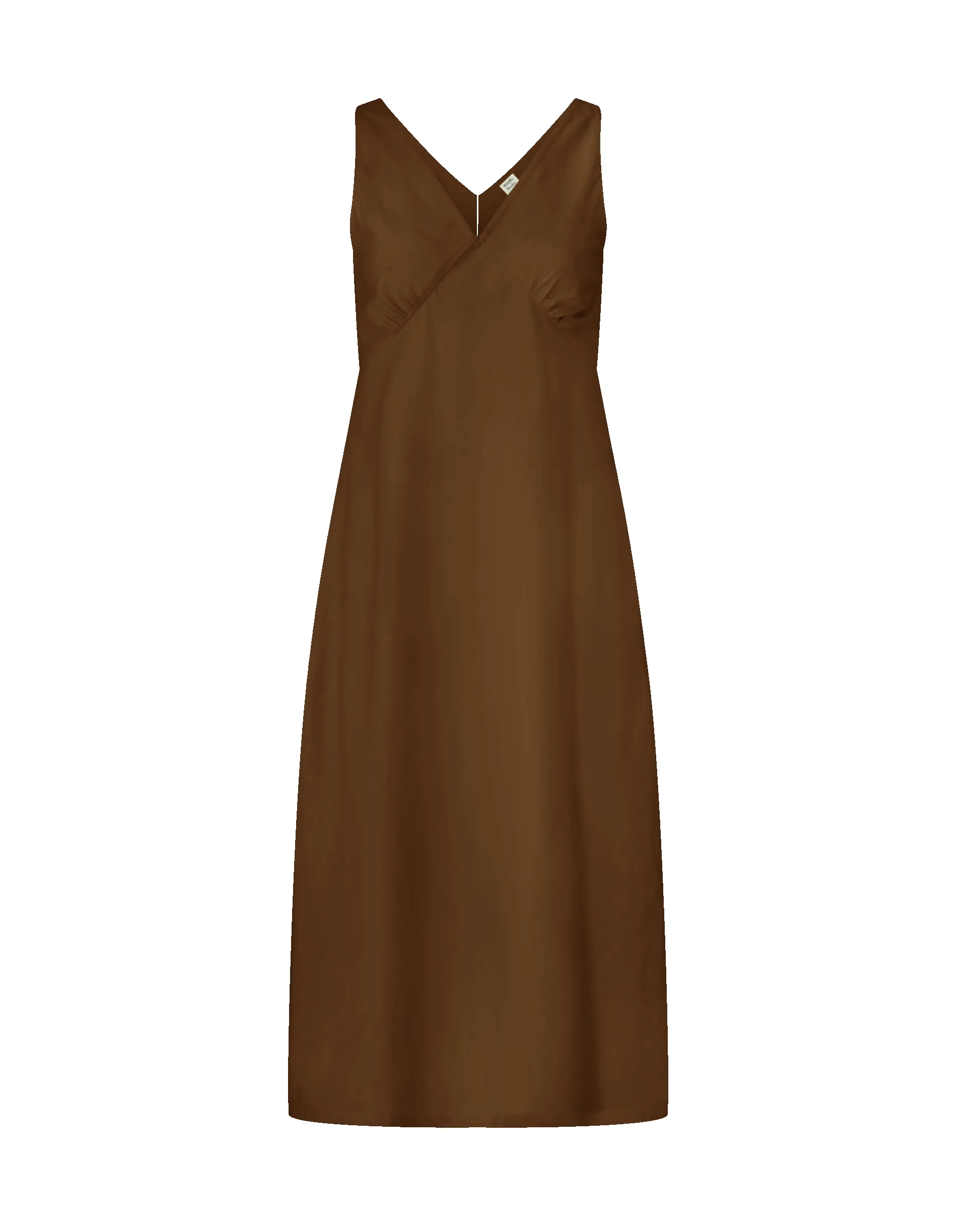 Organic Cotton Midi Slip Dress Toffee sold by Wildflo Studio product image thumbnail 5
