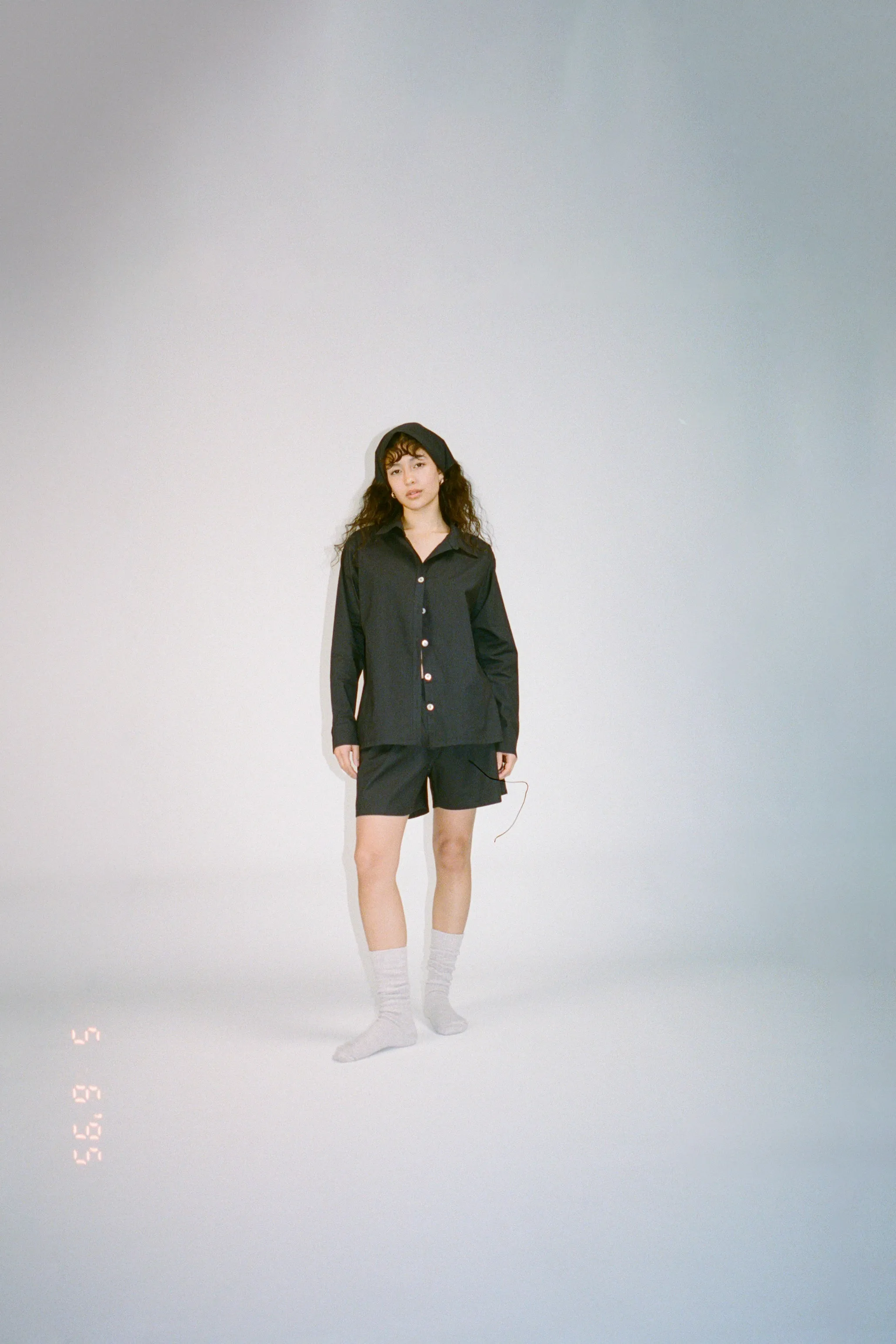 Poplin Shirt Jet Black sold by Wildflo Studio product image thumbnail 5