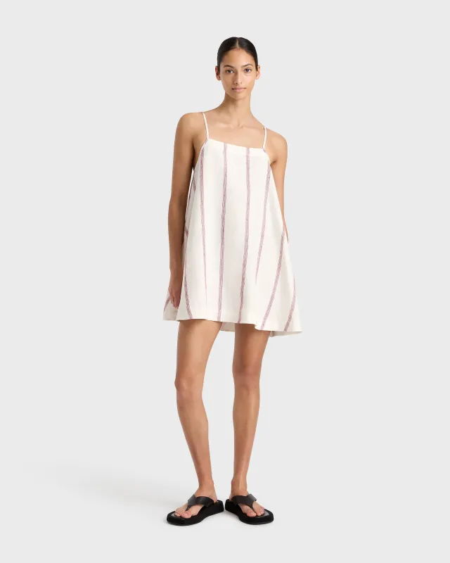Kiama Mini Dress - Red Stripe sold by Bondi Born