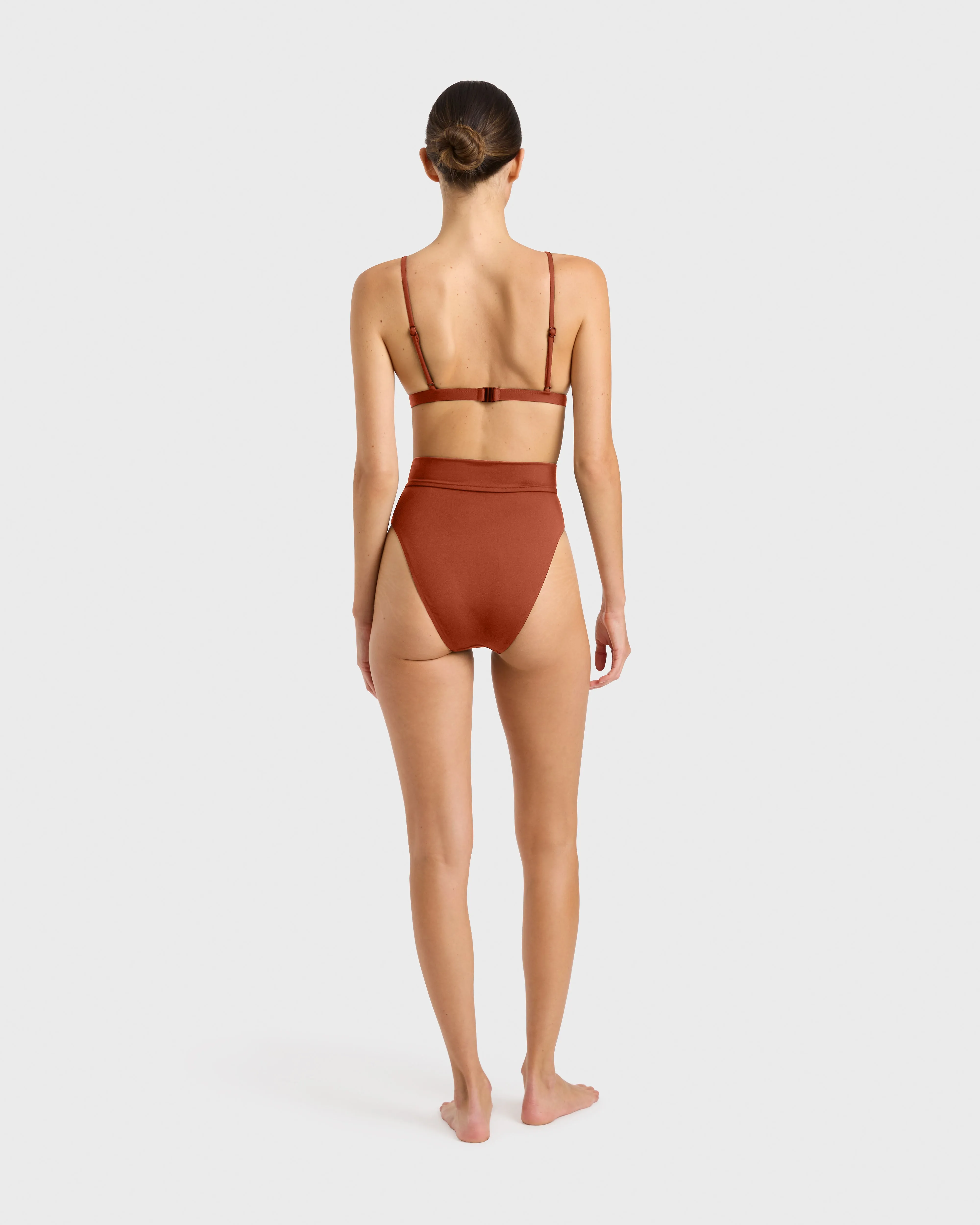 Aurelie Bikini Top - Copper (Singuleur®) sold by Bondi Born product image thumbnail 2