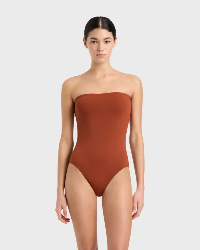 Agnes One Piece - Copper (Singuleur®) sold by Bondi Born