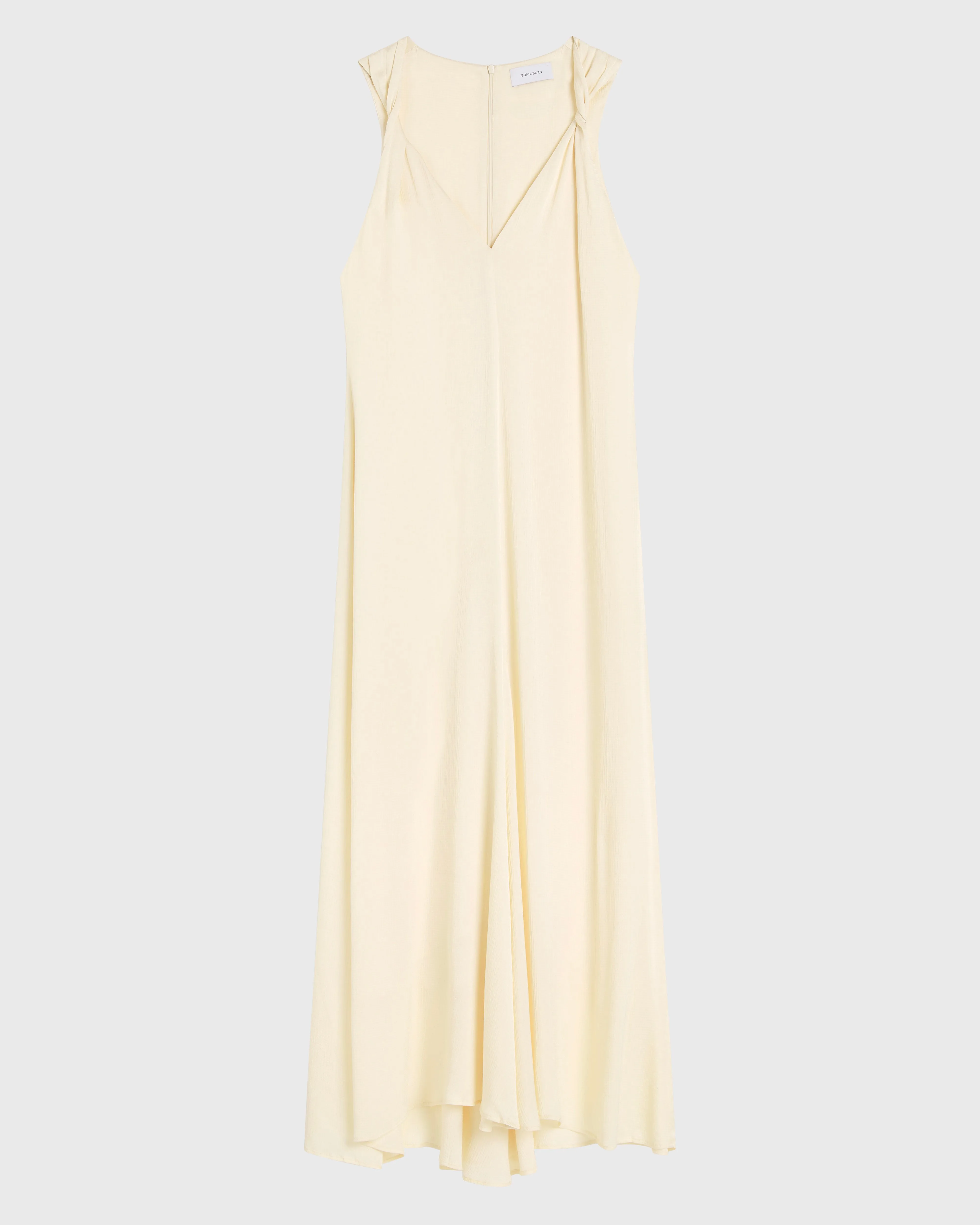 Ardea Twist Shoulder Maxi Dress - Pearl sold by Bondi Born product image thumbnail 5