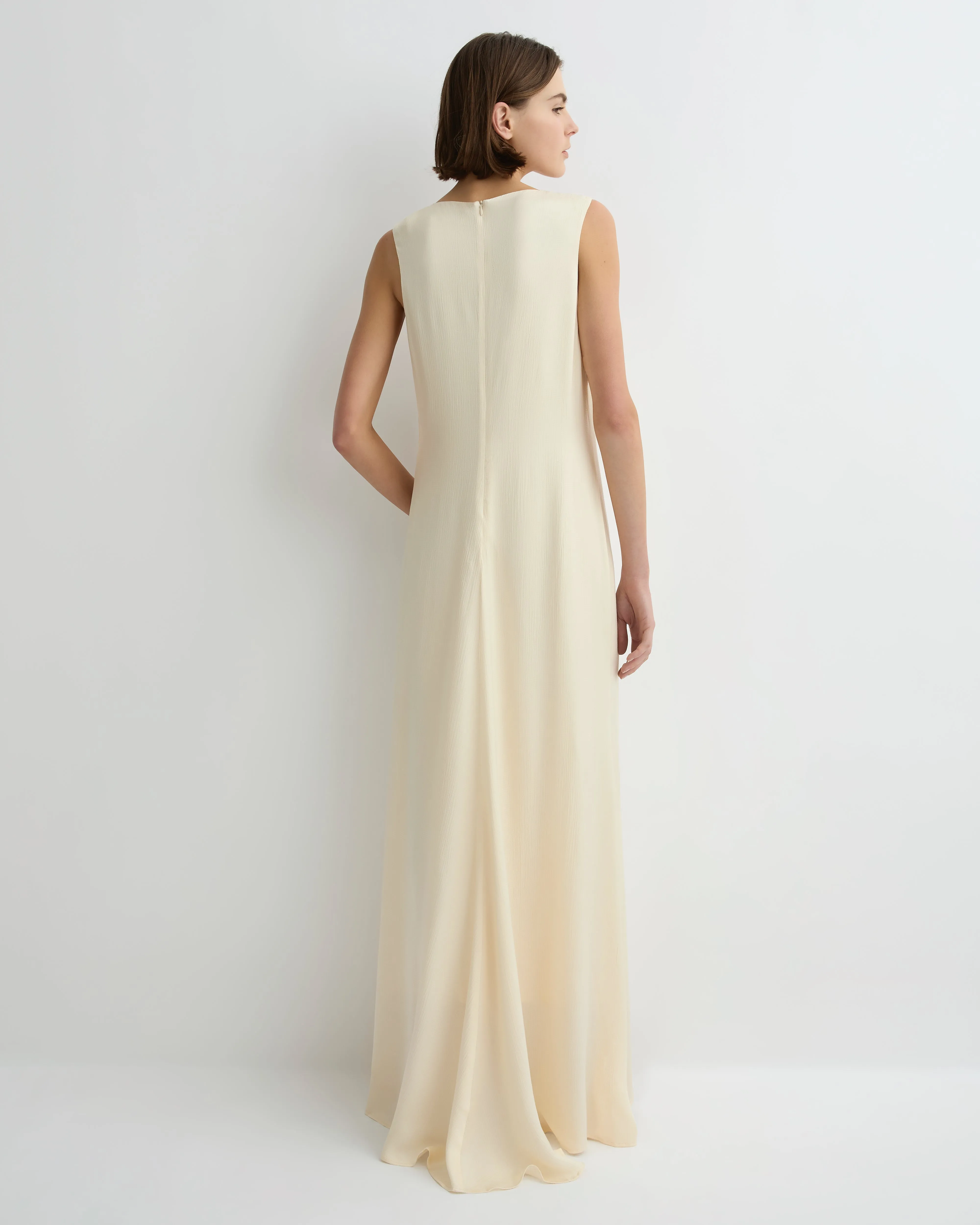 Ardea Twist Shoulder Maxi Dress - Pearl sold by Bondi Born product image thumbnail 4
