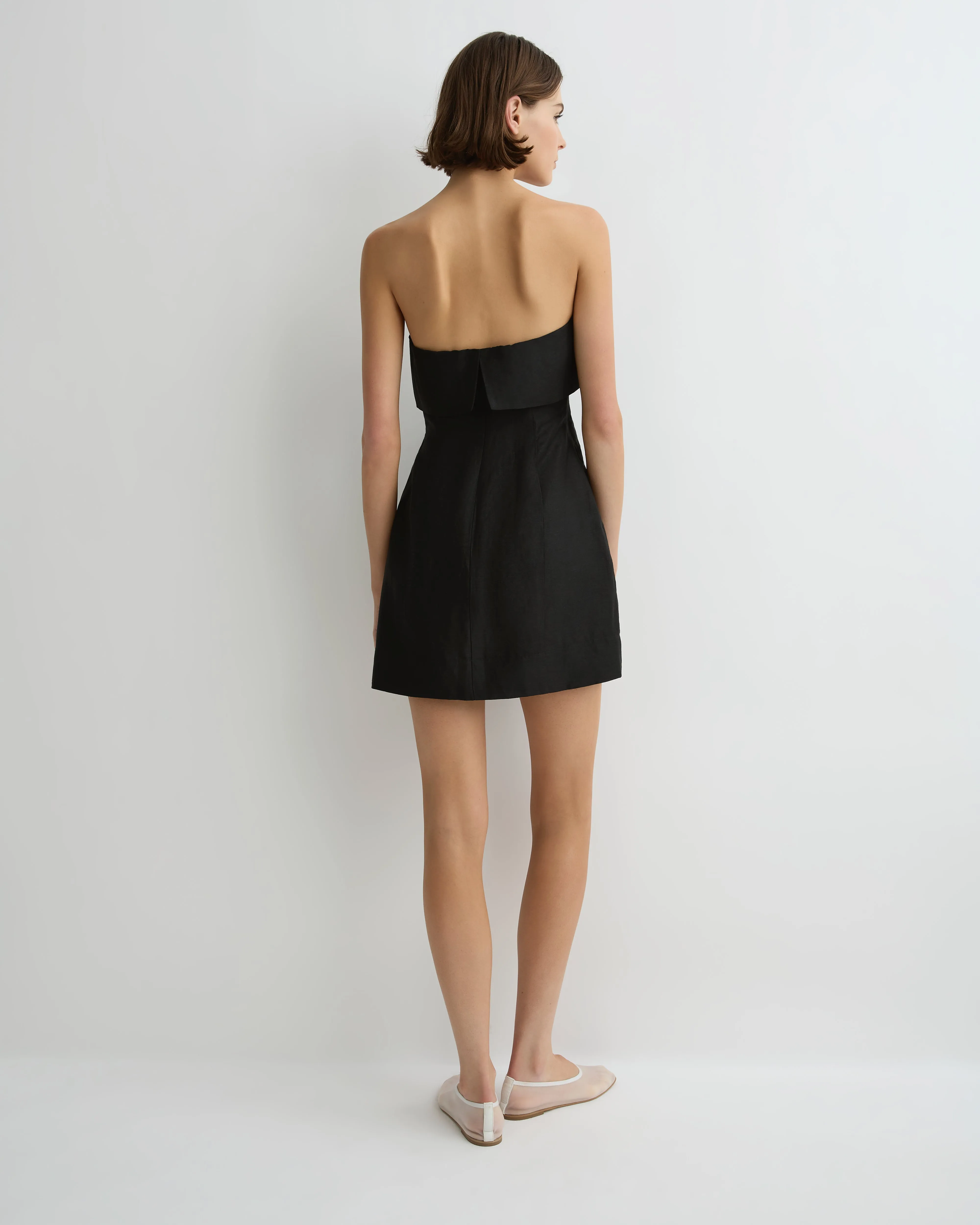 Bormio Bandeau Mini Dress - Black sold by Bondi Born product image thumbnail 3